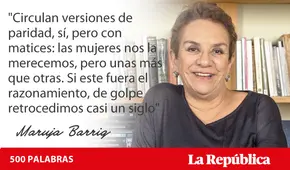 Somos la mitad, queremos paridad