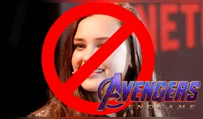 Avengers Endgame: Directores quitaron escenas de Katherine Langford por "reacciones mixtas"