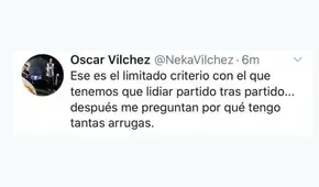 Neka Vílchez critica a los árbitros: “Ese es el limitado criterio con el que tenemos que lidiar”