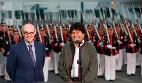 Evo Morales arribó a Lima para Gabinete Binacional que empieza este viernes