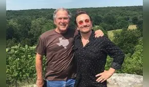 Bono se reúne con George Bush en su rancho de Texas