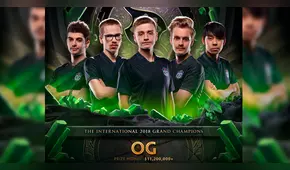 Dota 2: OG gritó campeón en The International 2018 con épica remontada