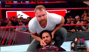 WWE Raw EN VIVO: Dean Ambrose descarga toda su ira contra Seth Rollins | ONLINE