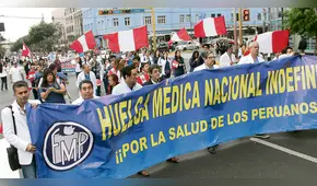 Desde este mes, los médicos del Minsa ganarán entre 5.025 y 6.193 soles