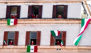 “Bella Ciao” se oyó en los balcones italianos por  aniversario 75 del fin del fascismo [VIDEO] 