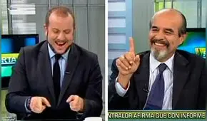 Thorndike y Mulder ironizan sobre supuesta ebriedad de fujimorista Reátegui [VIDEO]