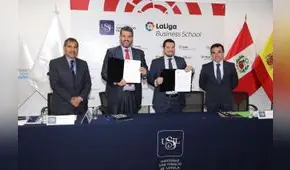 LaLiga de España y USIL firman importante acuerdo