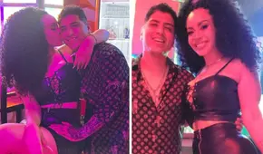 Mirella Paz y John Kelvin son captados muy cariñosos en celebración de la salsera