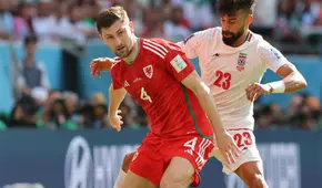 ¡Sorpresiva derrota! Gales cayó 0-2 ante Irán por la segunda fecha de Qatar 2022 