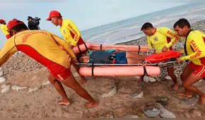 Rescataron a 95 personas en playas de Lima y Callao en primer día del 2019
