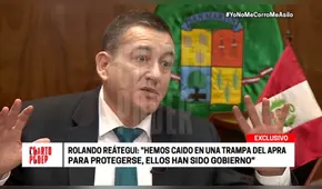 Reátegui: "Blindaje a Chávarry por parte de Fuerza Popular fue por caer en la trampa del APRA" [VIDEO]