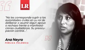 ¿Solo resguardar el orden?