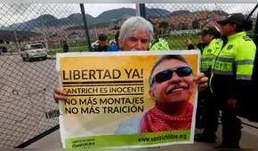 Liberan a exlíder de la FARC, pero lo recapturan 3 minutos tras su salida de prisión