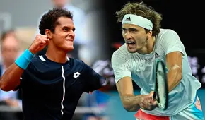 Zverev se rinde ante Varillas tras su sufrida victoria: “Odié tenerlo al frente de la red”