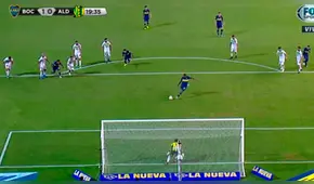 Boca Juniors vs Aldosivi: 'Wanchope' Abila anotó el 1-0 desde lo doce pasos [VIDEO]