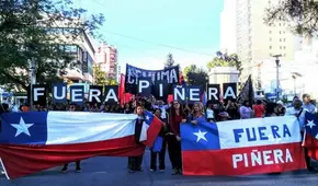 Protestas en Chile: convocaron a paro nacional contra Piñera
