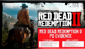 Red Dead Redemption 2 llegaría a PC: encuentran pistas de DirectX12 y más en archivos del juego [FOTOS]