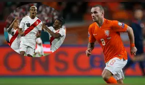 Holanda anunció que Wesley Sneijder se despedirá en amistoso ante Perú