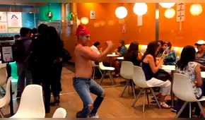 YouTube viral: peruano imita a Ricardo Milos y sale a bailar semidesnudo en calles de Lima [VIDEO]