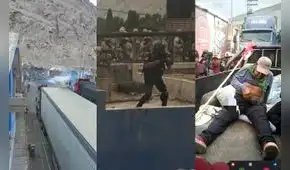 Arequipa: 2 militares y 4 manifestantes quedan heridos en desalojo del puente Ocoña