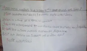 Niño con síndrome de Dowm pide a los Reyes Magos que curen del cáncer a su madre