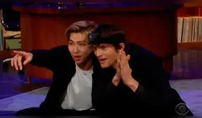 BTS: RM hace trampa durante el show de televisión de James Corden [VIDEO]