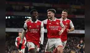¡Líderes! Arsenal venció 3-1 al West Ham y se mantiene en la punta de la Premier League