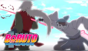Boruto 133: ¿Urashiki mató a Jiraiya? Villano atraviesa el cuerpo del Legendario Sannin