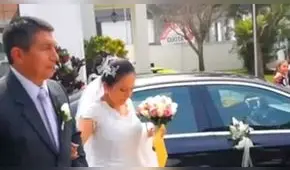 La Molina: novios explicaron cómo hicieron para casarse pese a tráfico por la Copa Libertadores [VIDEO]