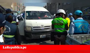 Chiclayo: municipalidad sanciona a combis que no respetan normas de tránsito