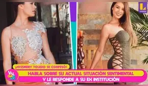 Jossmery Toledo tras su salida de la PNP y duras críticas: “Recibí mucho machismo”