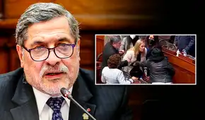 Ernesto Bustamante dice que no vio jaloneo entre Alva y Cortez pese a que él intentó separarlas