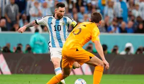 Con gol de Messi, Argentina derrotó 4-3 a Países Bajos y accedió a las semifinales