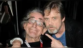Peter Mayhew y el tierno mensaje que Mark Hamill le dedicó tras su muerte