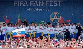 Rusia recibió homenaje por su gran desempeño en el Mundial [VIDEO]