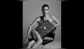 Irina Shayk se desnuda para Calvin Klein en campaña de nueva colección de bolsos