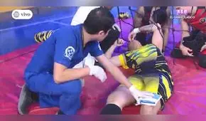 Esto es Guerra: Krayg Peña asusta a sus fans con fuerte lesión [VIDEO]