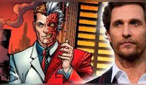 The Batman: Matthew McConaughey podría ser el próximo Two Face