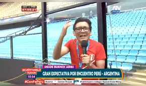 Reportero de 'Cuéntamelo todo' hace inquietante promesa desde La Bombonera [VIDEO]