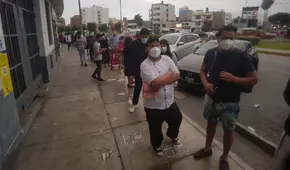 San Miguel: forman colas de hasta seis cuadras para recoger pavos