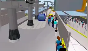 Así será el teleférico que unirá el Metropolitano con la Línea 1 del Metro de Lima [VIDEO]