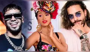 Anuel AA, Cardi B y Maluma cerraron sus cuentas de Instagram por escándalos
