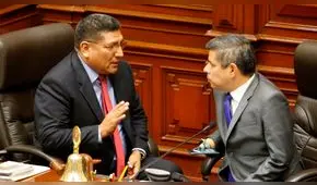 Vicepresidente del Congreso minimizó agravios de Walter Jibaja