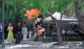 YouTube: el asombroso récord guinness que logró un joven con acrobacias y fuego [VIDEO]