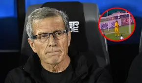 El Maestro Tabárez se rindió ante Pedro Gallese y lo llamó “figura” [VIDEO]