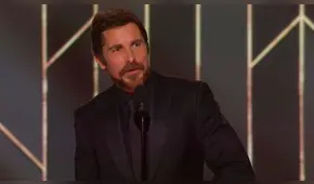 Golden Globes 2019: Christian Bale y el motivo por el que agradeció a Satanás en su discurso