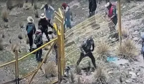 Manifestantes de Espinar ingresan a mina Antapaccay para exigir que paralice sus actividades al 100%