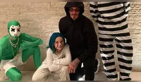 Hija de David y Victoria Beckham sorprende en Halloween con disfraz de Billie Eilish