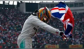 ¡Su majestad Lewis Hamilton! El británico se coronó campeón mundial de la Fórmula en México 