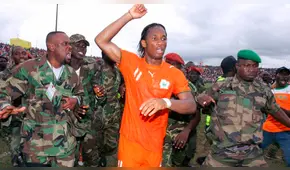 El día que Didier Drogba detuvo una guerra civil